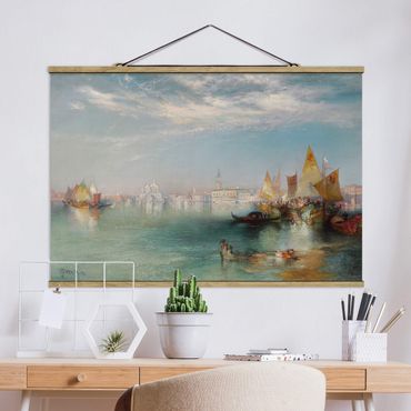 Plakat z wieszakiem - Thomas Moran - Wielki Kanał Wenecki