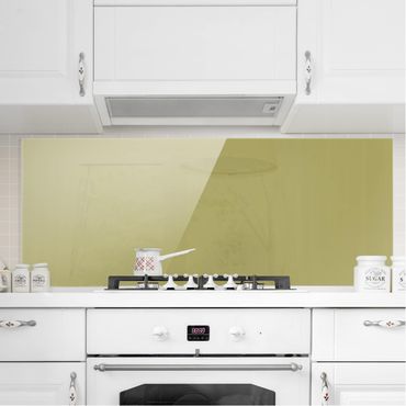 Panel szklany do kuchni - Limonkowa zieleń bambusa