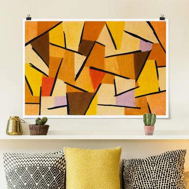 Plakat - Paul Klee - Zharmonizowane zmagania