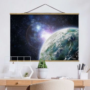 Plakat z wieszakiem - Światło galaktyki