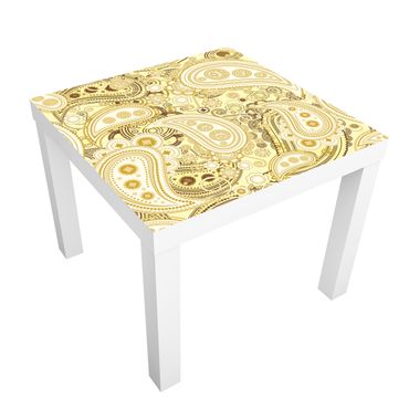 Okleina meblowa IKEA - Lack stolik kawowy - Retro Paisley