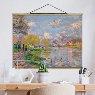 Plakat z wieszakiem - Claude Monet - Sekwana