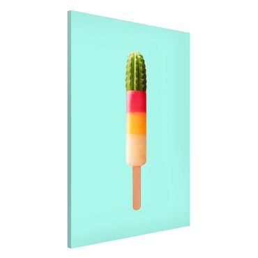 Tablica magnetyczna - Lód z kaktusem