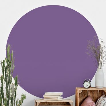 Okrągła tapeta samoprzylepna - Lilac