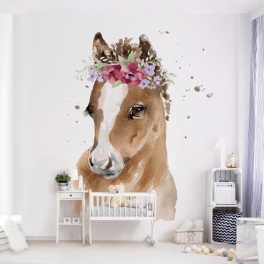 Fototapeta - Floral Pony