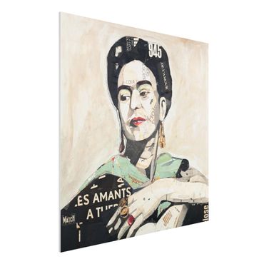 Obraz Forex - Frida Kahlo - kolaż Nr 4