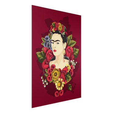 Obraz Forex - Frida Kahlo - Róże