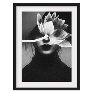 Plakat w ramie - Eksperyment fotograficzny Lotus