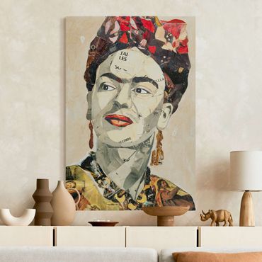 Obraz akustyczny - Frida Kahlo - Kolaż nr 2