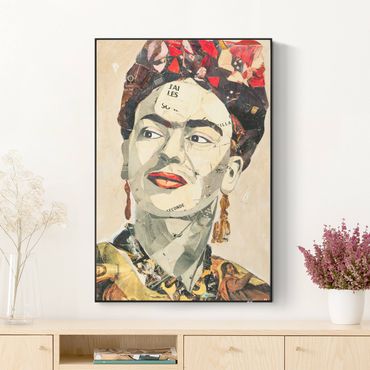Akustyczny wymienny obraz - Frida Kahlo - Kolaż nr 2