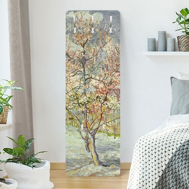 Wieszak ścienny - Vincent van Gogh - Kwitnące drzewa brzoskwiniowe