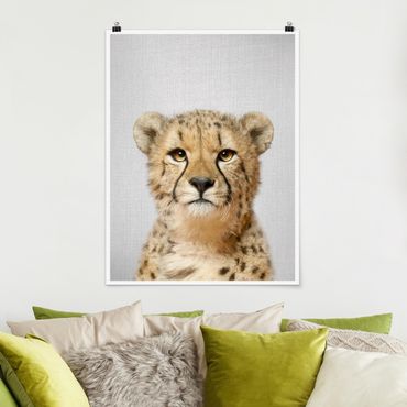 Plakat reprodukcja obrazu - Cheetah Gerald