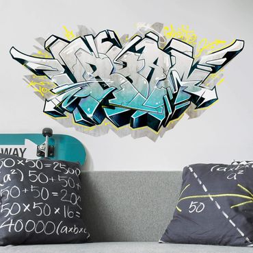 Naklejka na ścianę - Graffiti Art Urban