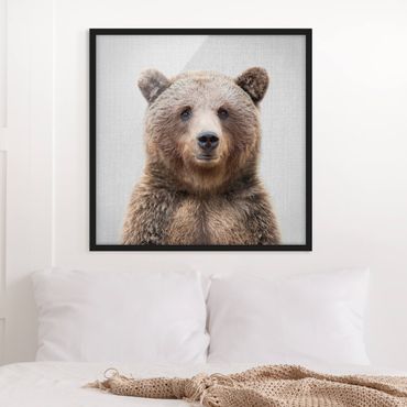 Obraz w ramie - Grizzly Bear Gustel