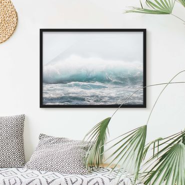 Plakat w ramie - Big Wave Hawaii