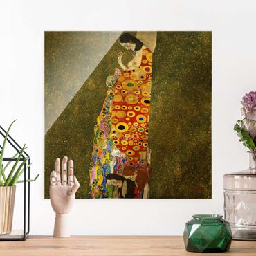 Obraz na szkle - Gustav Klimt - Nadzieja II