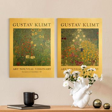 Obraz na płótnie - Gustav Klimt - Ogród chłopski - edycja muzealna