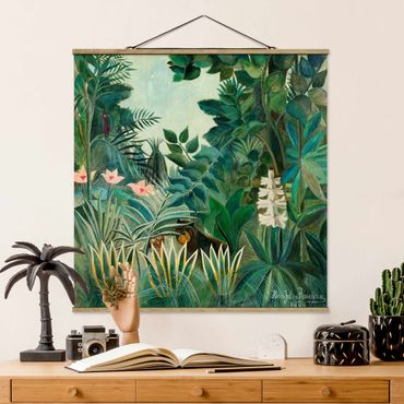 Plakat z wieszakiem - Henri Rousseau - Dżungla na równiku