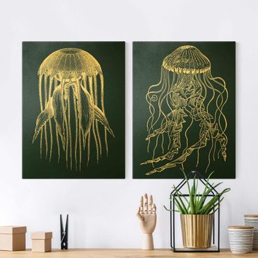 Obraz na płótnie - Ilustracja Meduza Duet