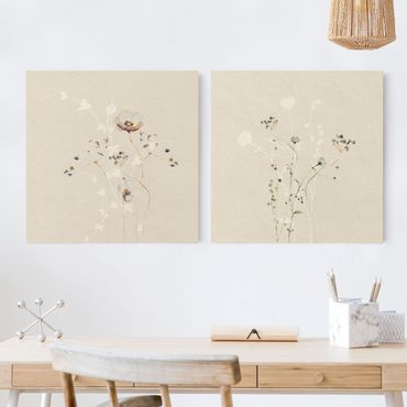 Obraz na płótnie - Japoński zestaw Ikebana