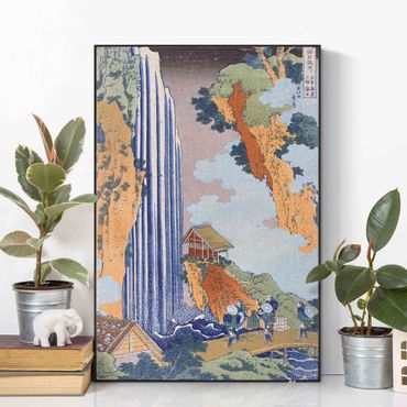 Akustyczny wymienny obraz - Katsushika Hokusai - Wodospad Ono