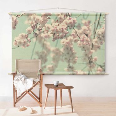Makatka - Dancing Cherry Blossoms On Canvas