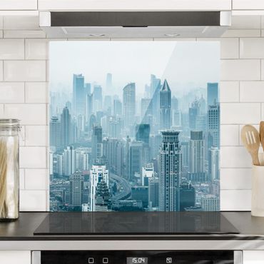 Panel szklany do kuchni - Cool Shanghai