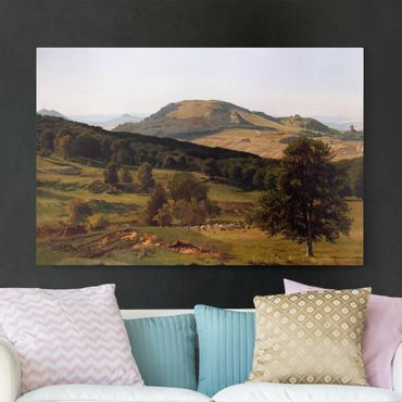 Obraz na płótnie - Albert Bierstadt - Góry i doliny