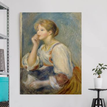 Obraz na płótnie - Auguste Renoir - Młoda dziewczyna z listem