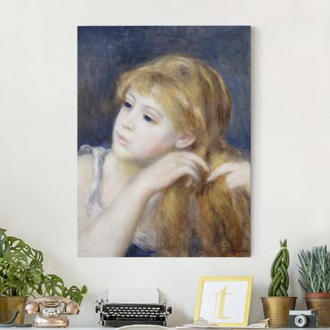 Obraz na płótnie - Auguste Renoir - Głowa dziewczynki