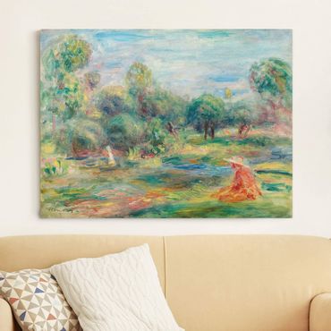 Obraz na płótnie - Auguste Renoir - Krajobraz w pobliżu Cagnes