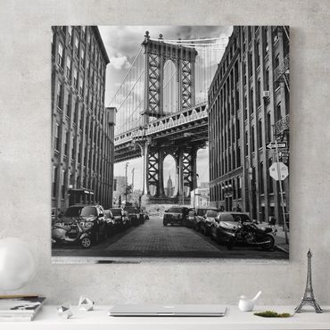 Obraz na płótnie - Most Manhattan w Ameryce