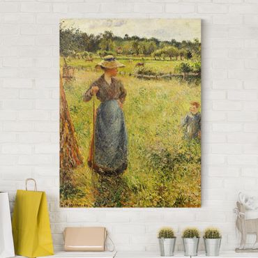 Obraz na płótnie - Camille Pissarro - Żona hochsztaplera