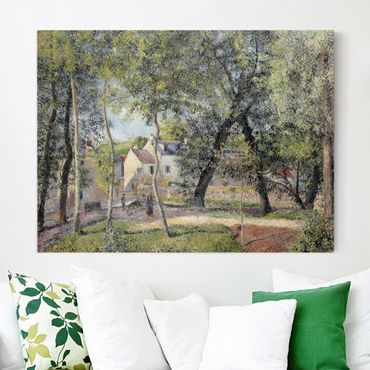 Obraz na płótnie - Camille Pissarro - Krajobraz w pobliżu Osny
