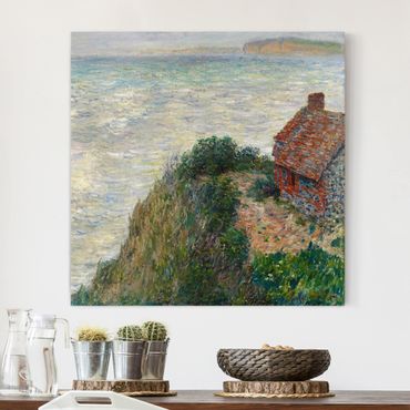 Obraz na płótnie - Claude Monet - Dom rybaka w Petit Ailly