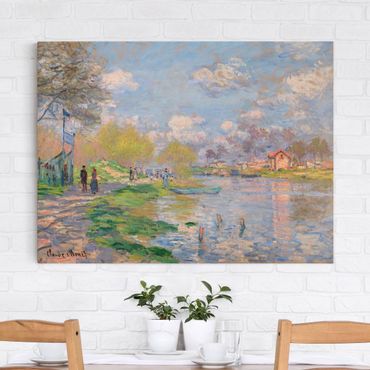 Obraz na płótnie - Claude Monet - Sekwana
