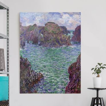 Obraz na płótnie - Claude Monet - Port Goulphar