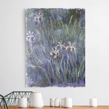 Obraz na płótnie - Claude Monet - Irysy