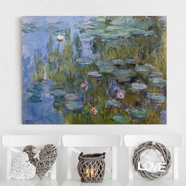 Obraz na płótnie - Claude Monet - Lilie wodne (Nympheas)