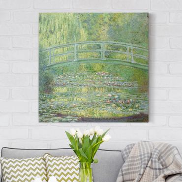 Obraz na płótnie - Claude Monet - Mostek japoński
