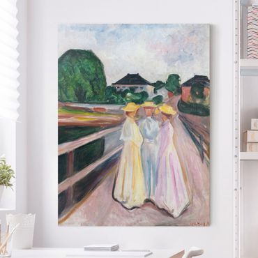 Obraz na płótnie - Edvard Munch - Trzy dziewczynki