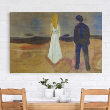 Obraz na płótnie - Edvard Munch - Dwoje ludzi