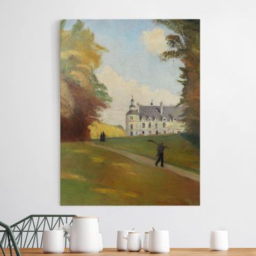 Obraz na płótnie - Emile Bernard - W zamku Tanlay