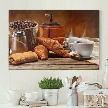 Obraz na płótnie - Stół śniadaniowy