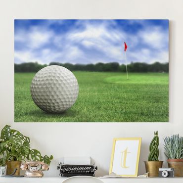 Obraz na płótnie - Piłka do golfa