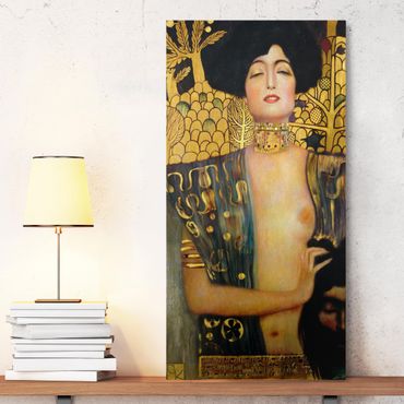 Obraz na płótnie - Gustav Klimt - Judyta I