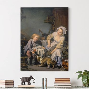 Obraz na płótnie - Jean Baptiste Greuze - Rozpieszczone dziecko