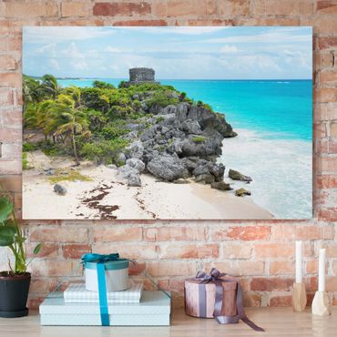 Obraz na płótnie - Wybrzeże Karaibskie Ruiny Tulum
