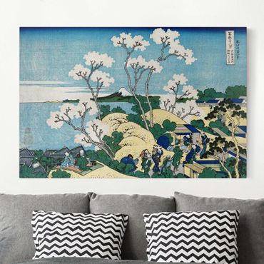 Obraz na płótnie - Katsushika Hokusai - Fudżi z Gotenyamy