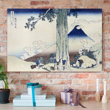 Obraz na płótnie - Katsushika Hokusai - Przełęcz Mishima w prowincji Kai